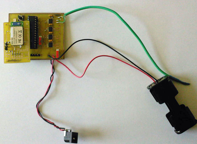 Transmetteur complet, il doit tre embarqu sur le rotor de machine asynchrone