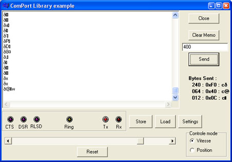 programme windows pour envoyer des commandes à la ds1104.jpg